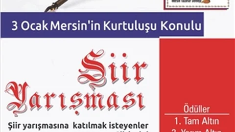 3 Ocak Şiir Yarışması Başvuruları Başladı