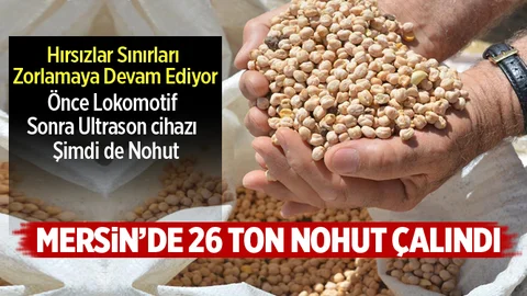 Mersin'de 26 Ton Nohudu Çalan Nakliyeci Yakalandı