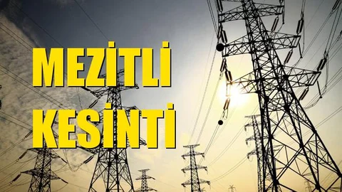 Mezitli Elektrik Kesintisi 27 Kasım Çarşamba