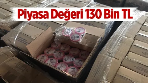 Mersin'de Çalınan Kozmetik Ürünleri Ele Geçirildi