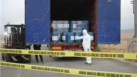 18 Ton Siyanür Yakalandı