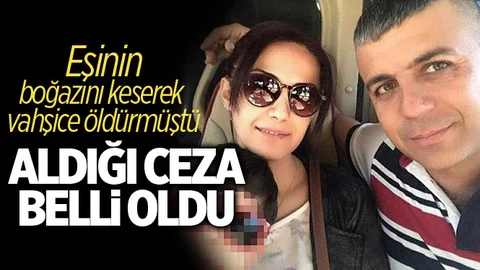 Eşinin Boğazını Keserek Öldüren Cani Kocanın Cezası Belli Oldu