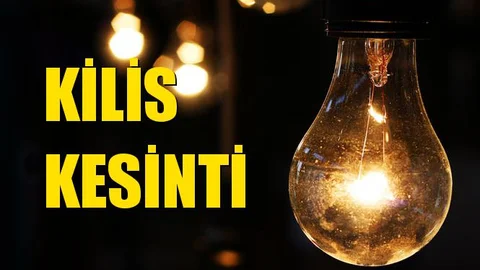 Kilis Elektrik Kesintisi 08 Aralık Pazar