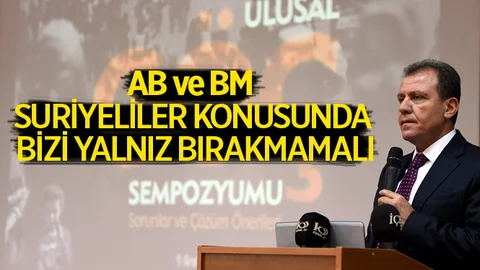 Başkan Seçer, "AB ve BM, Suriyeli Misafirler Konusunda Bizi Yalnız Bırakmamalı"