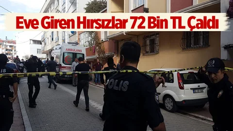 Mersin'de 72 Bin TL Çalındı
