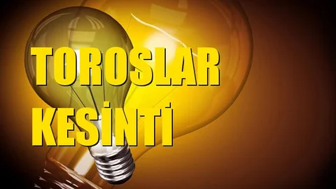 Toroslar Elektrik Kesintisi 11 Aralık Çarşamba