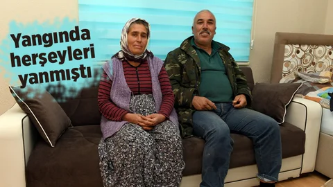 Çadırları Yanan Can Ailesi’ne Yardım Eli Uzandı