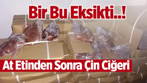Mersin'de At Etinden Sonra Çin Ciğeri