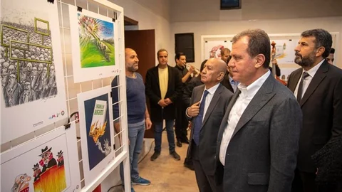 Dünya İnsan Hakları Etkinlikleri, Mersin'de Karikatür Sergisi İle Başladı