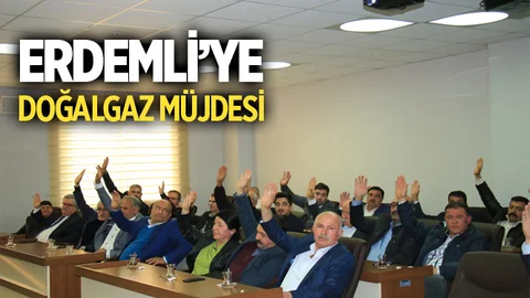 Erdemli'ye Doğalgaz Müjdesi