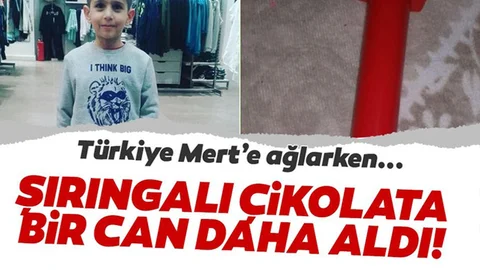 Şırıngalı Çikolata Can Aldı