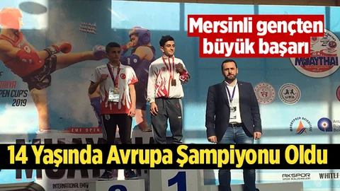 Mersinli Sporcudan Büyük Başarı