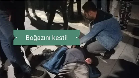 Mersin'de Bir Kişi Her Kesin Gözü Önünde Boğazını Kesti