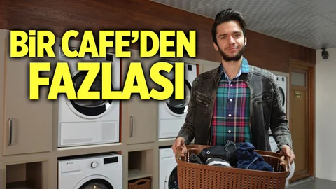 Mersin'de Üniversitelilere "Çamaşır Kafe" Hizmeti