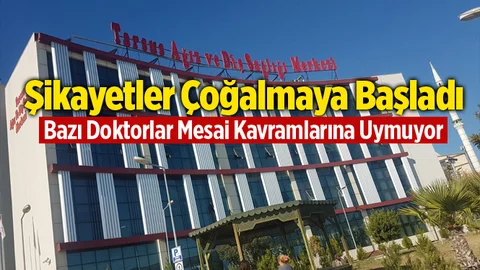 Ağız Diş Sağlığı Merkezinde Şikayet Var!