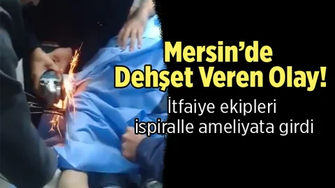 Mersin'de Dehşet Veren Olay!