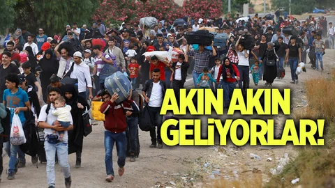 50 Bin Suriyeli Daha Geliyor!