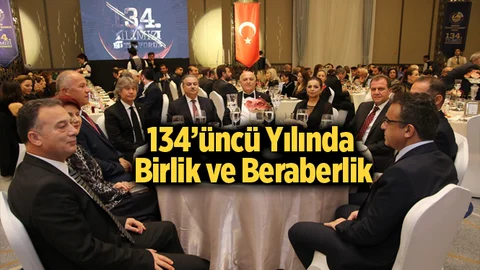 MTSO’nun 134’üncü Yılında Birlik ve Beraberlik Vurgusu Yapıldı