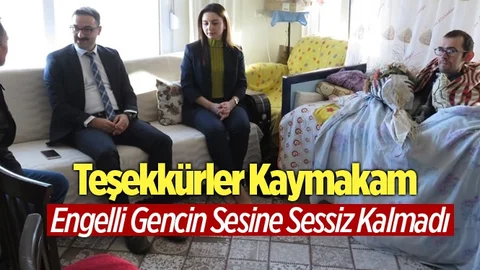 Tebrikler Gülnar Kaymakamına