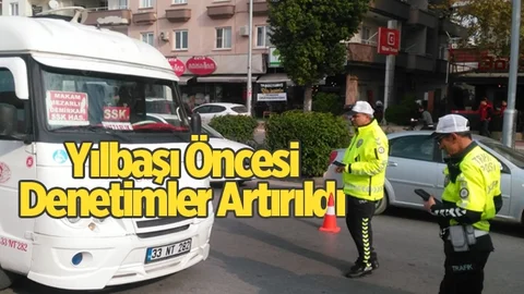 Yeni Yıl Öncesi Toplu Taşıma Araçları Denetlendi