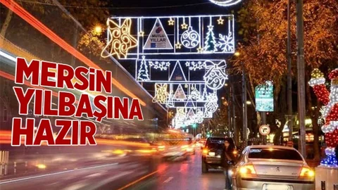 Mersin Yılbaşına Hazır