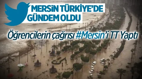 Mersin Twitter'da TT Oldu
