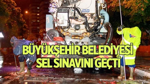 Mersin Büyükşehir, Geceyi Sorunsuz Geçirdi