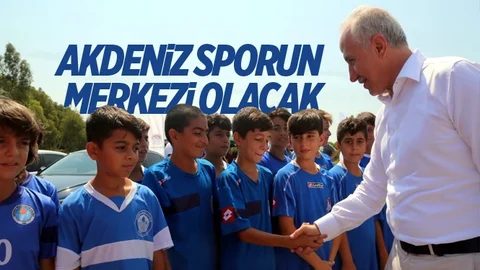 Akdeniz Sporun Merkezi Olacak