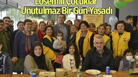 Yenişehir’den Lösemili Çocuklara Yılbaşı Partisi