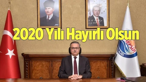 Mersin Valisi Ali İhsan Su'dan Yeni Yıl Mesajı