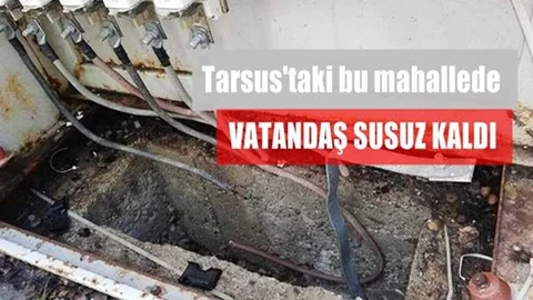 Su Sayacı ve Kabloları Çalındı