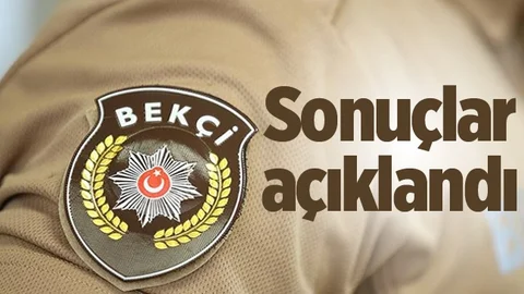 Bekçilik Sınav Sonuçları Açıklandı