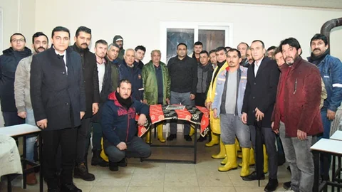 Başkan Yılmaz'dan, Acil Müdahale Ekibine Gece Denetimi