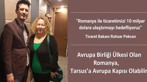 Tarsus Ticaret Borsası Romanya Heyeti İle Görüştü