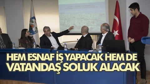 Hem Esnaf İş Yapacak Hem De Vatandaş Soluk Alacak