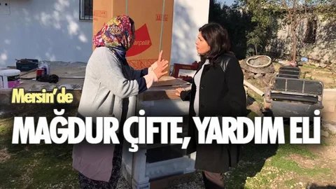 Yangında Evi Zarar Gören Mersinli Aileye Destek!