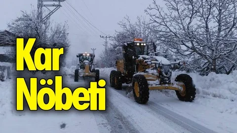 Yüksek Kesimlerde Kar Nöbeti!