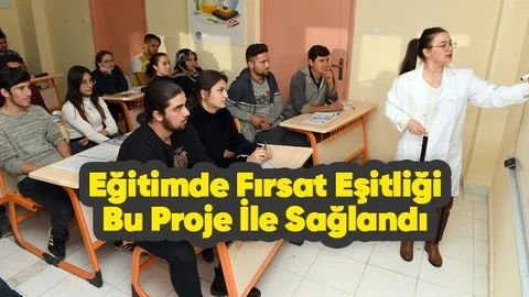 Eğitimde Fırsat Eşitliği Mersin'de Bu Proje İle Sağlandı