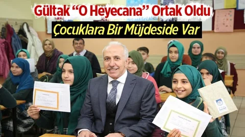 Başkan Gültak'tan Çocuklara Müjde