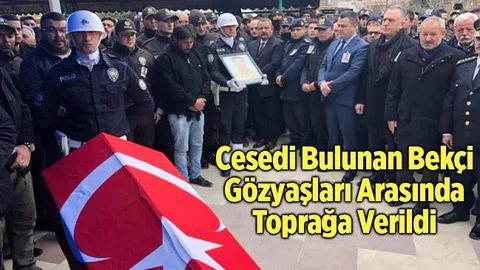 Cesedi Bulunan Bekçi Gözyaşları Arasında Defnedildi