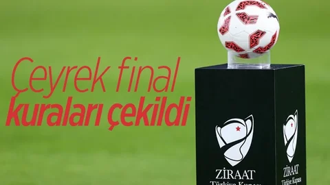 Türkiye Kupası Çeyrek Finali Kuraları Çekildi