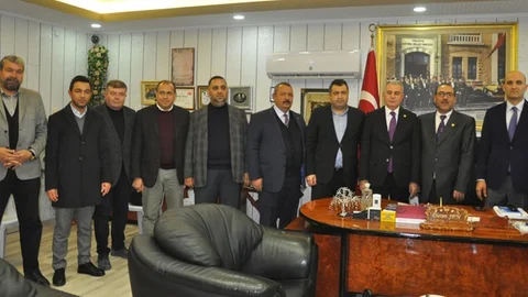 MHP Milletvekilleri Şimşek ve Kılavuz Tarsus Şoförler Odası’nda