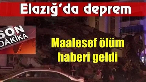 Depremden Acı Haber