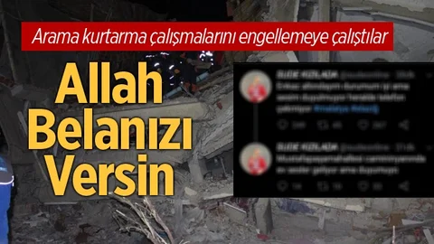 Sahte Hesap Açıp ‘Enkaz Altındayım’ Diyerek Alay Ettiler