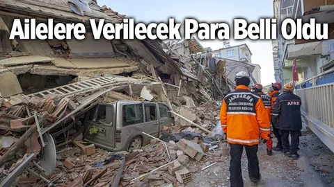 Depremde Evi Yıkılanlara Ödenecek Rakam Belli Oldu