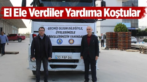 Tarsus TSO ve Tarsus Borsasında Deprem Bölgesine Yardım