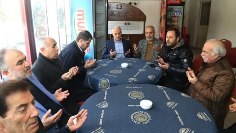 Akdeniz Beldiye Başkanı Gültak’tan, Elazığlılara Taziye Ziyareti