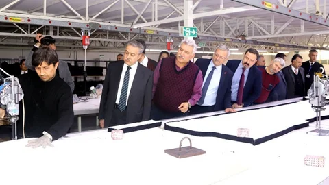 MTOSB Müteşebbis Heyeti Fabrikalarda İncelemelerde Bulundu