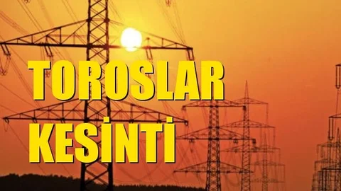 Toroslar Elektrik Kesintisi 02 Şubat Pazar