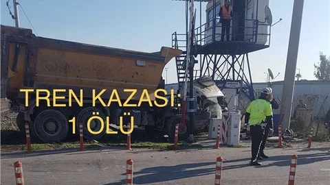 Tren Kazası:1 Ölü